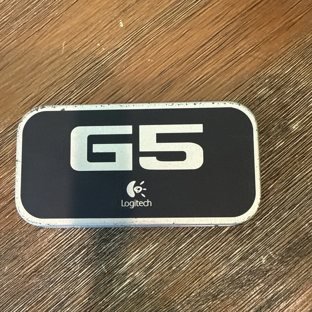 Logitech G5 Gaming Mouse Weight Tuning Kit 1.7g 4.5g Weights Full Tin Case